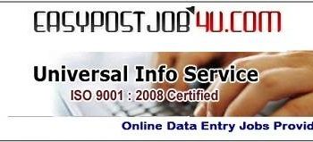 Opening for Online Part Time Job at Universal Info