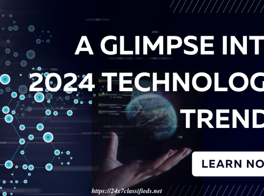 Embracing the Future: A Glimpse into 2024 Technology Trends